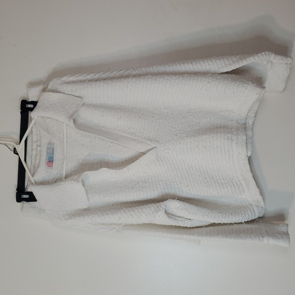 Free People Beach Carter Sweater Shorts Set Size Large Cotton Blend BoHo Beachy - Picture 2 of 16